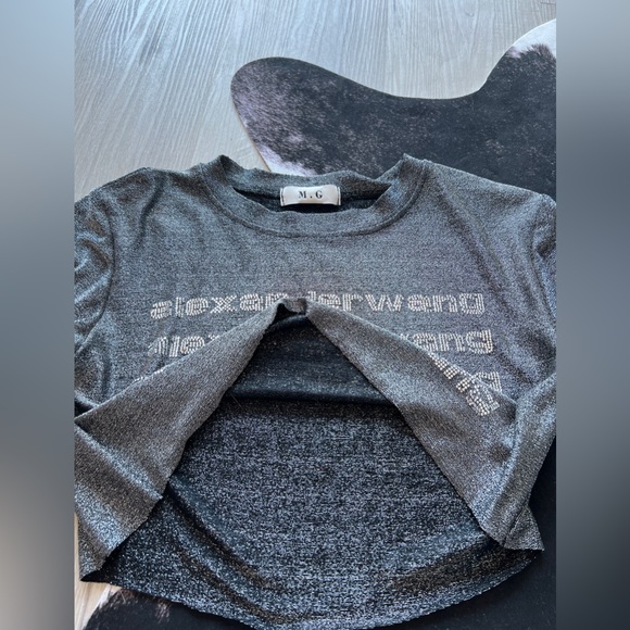 M. G “Alexander wang” bling top - Picture 5 of 5